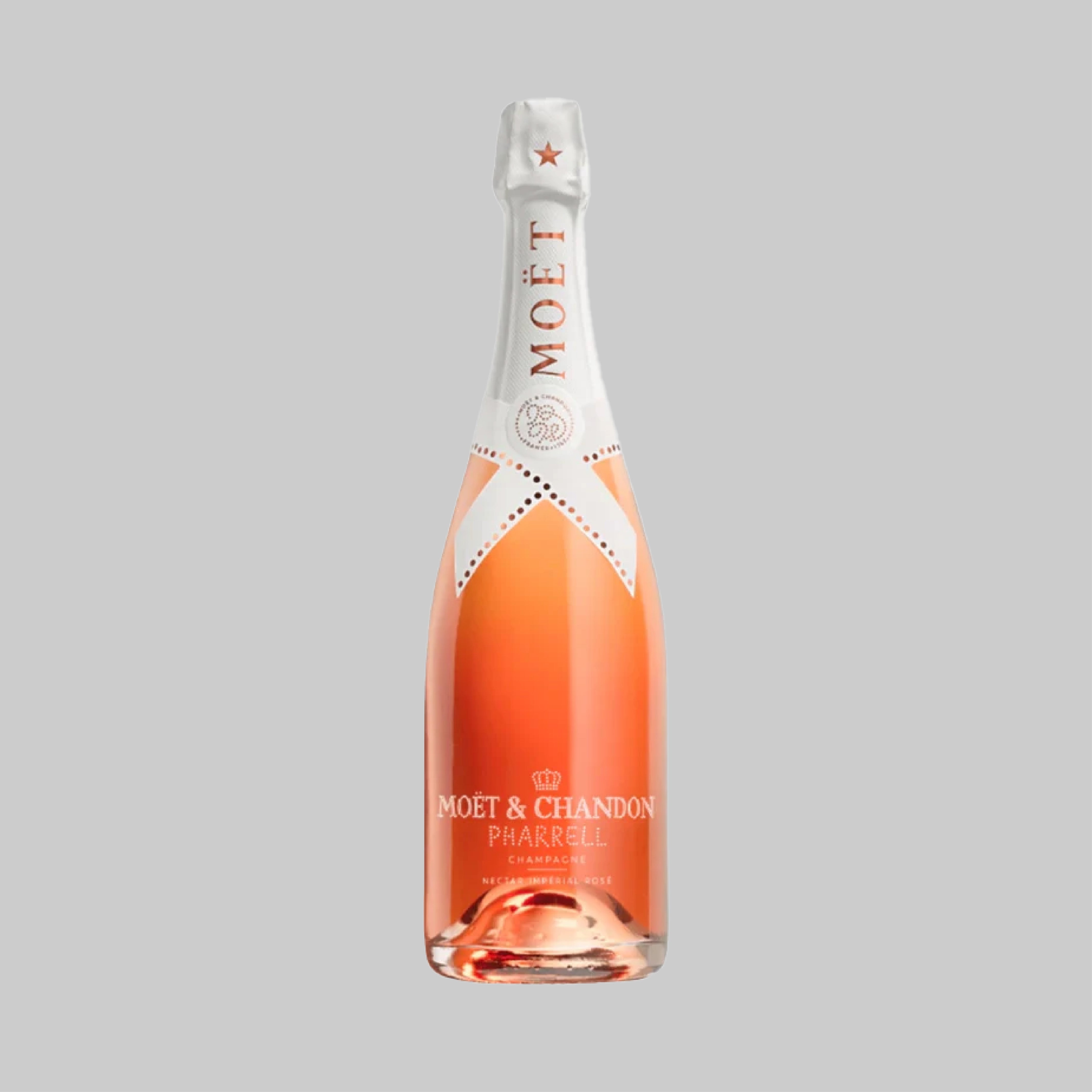 Moët & Chandon Nectar Impérial Rosé Pharrell Williams (Naked) 750ml 12.0% - Time2Drink